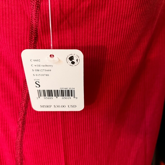 NWOT Free People Small Tank Top Ribbed, washed once and never worn! - Picture 3 of 4